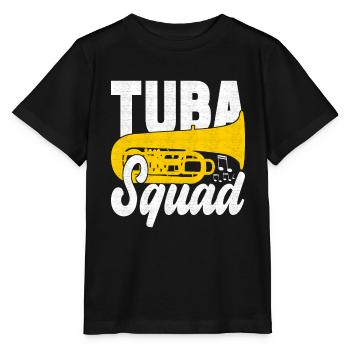 Tuba Tuba lecteur - T-shirt bio MINI CREATOR Stanley/Stella Enfant - noir - Devant - Mikhail (115cm)