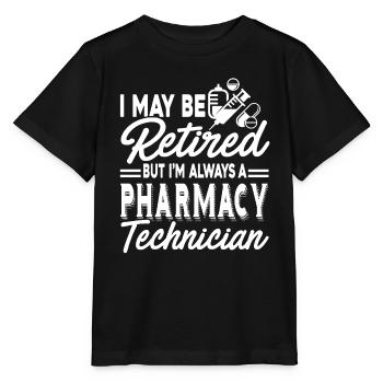 Pharmacy Technician Always A Pharmacy Technician - Stanley/Stella MINI CREATOR Kids’ T-Shirt - black - Front - Mikhail (115cm)