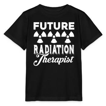 Radiation Therapist Future Radiation Therapist - Stanley/Stella MINI CREATOR Kids’ T-Shirt - black - Front - Mikhail (115cm)