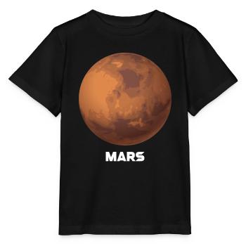 Mars - Stanley/Stella Kinder T-Shirt MINI CREATOR  - Schwarz - Vorne - Mikhail (115cm)