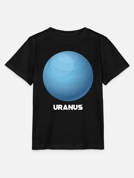 Uranus - Stanley/Stella Kinder T-Shirt MINI CREATOR - Schwarz
