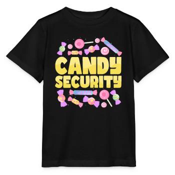 Süßigkeiten Zucker Süßigkeiten Sicherheit - Stanley/Stella Kinder T-Shirt MINI CREATOR  - Schwarz - Vorne - Mikhail (115cm)