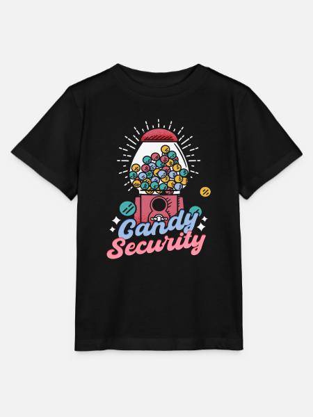 Süßigkeiten Sicherheit Süßigkeiten - Stanley/Stella Kinder T-Shirt MINI CREATOR - Schwarz