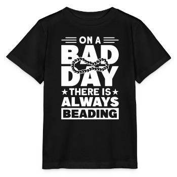 Perle Perle Broderie Bijoutier Fabricant de bijoux - T-shirt bio MINI CREATOR Stanley/Stella Enfant - noir - Devant - Mikhail (115cm)