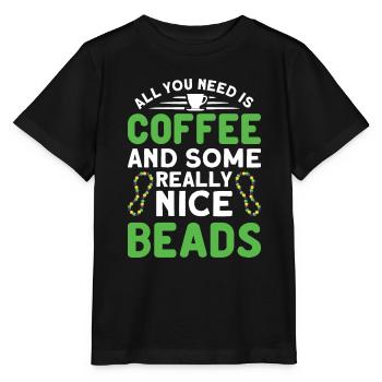 Beaded Beadwork Jeweller Jewellery Maker - Stanley/Stella MINI CREATOR Kids’ T-Shirt - black - Front - Mikhail (115cm)
