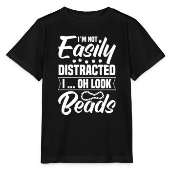 Beaded Beadwork Jeweller Jewellery Maker - Stanley/Stella MINI CREATOR Kids’ T-Shirt - black - Front - Mikhail (115cm)