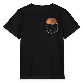 Mars - Stanley/Stella Kinder T-Shirt MINI CREATOR  - Schwarz - Vorne - Mikhail (115cm)