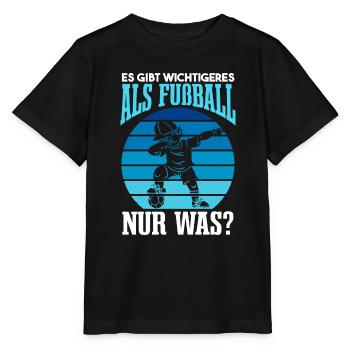 Dabbender Fußballer Dab Fußball Fan - Stanley/Stella Kinder T-Shirt MINI CREATOR  - Schwarz - Vorne - Mikhail (115cm)