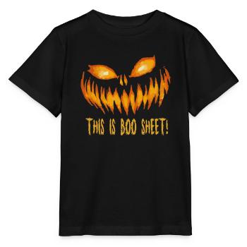 This Is Boo Sheet - Stanley/Stella MINI CREATOR Kids’ T-Shirt - black - Front - Mikhail (115cm)
