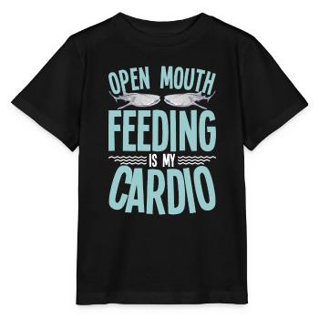 Whale Watching Whale Watching Orca Blue Whale - Stanley/Stella MINI CREATOR Kids’ T-Shirt - black - Front - Mikhail (115cm)