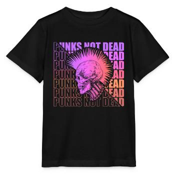 Punk Rock Pogo Anarchie Punks Punk Rocker Punk - T-shirt bio MINI CREATOR Stanley/Stella Enfant - noir - Devant - Mikhail (115cm)