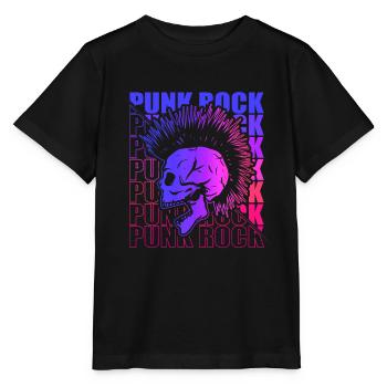 Punk Rock Pogo Anarchy Punks Punk Rocker Punk - Stanley/Stella MINI CREATOR Kids’ T-Shirt - black - Front - Mikhail (115cm)
