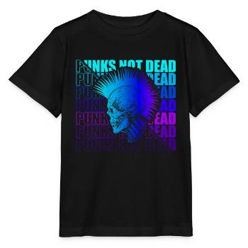 Punk Rock Pogo Anarchy Punks Punk Rocker Punk - Stanley/Stella MINI CREATOR Kids’ T-Shirt - black - Front - Mikhail (115cm)