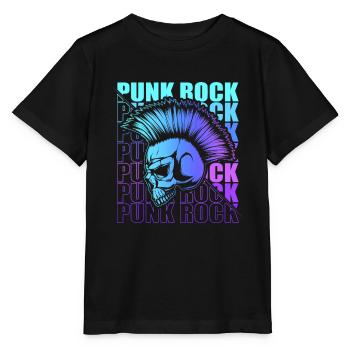 Punk Rock Pogo Anarchy Punks Punk Rocker Punk - Stanley/Stella MINI CREATOR Kids’ T-Shirt - black - Front - Mikhail (115cm)