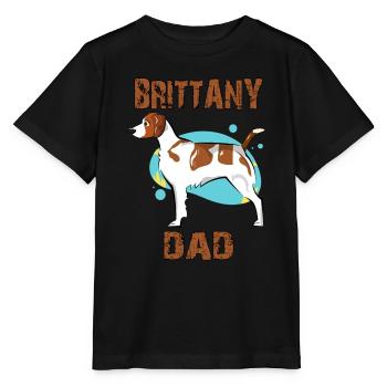 Brittany Dad - Stanley/Stella MINI CREATOR Kids’ T-Shirt - black - Front - Mikhail (115cm)