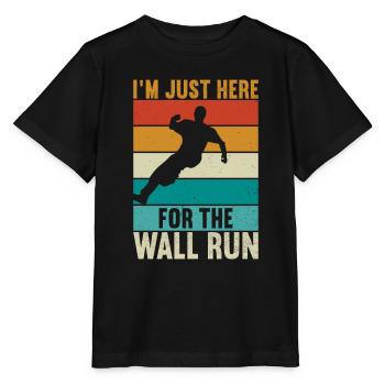 Parkour Freerunning - T-shirt bio MINI CREATOR Stanley/Stella Enfant - noir - Devant - Mikhail (115cm)