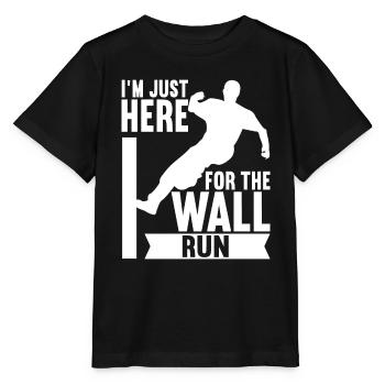 Parkour Freerunning - T-shirt bio MINI CREATOR Stanley/Stella Enfant - noir - Devant - Mikhail (115cm)