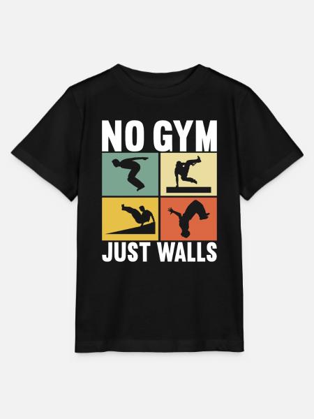 Parkour Freerunning - Stanley/Stella Kinder T-Shirt MINI CREATOR - Schwarz