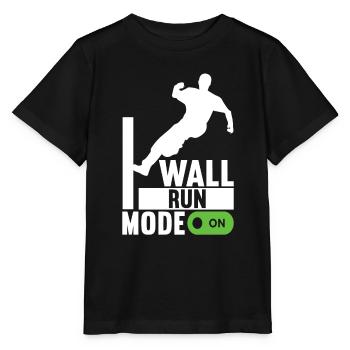 Parkour Freerunning - T-shirt bio MINI CREATOR Stanley/Stella Enfant - noir - Devant - Mikhail (115cm)