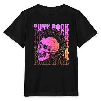 Punk Rock Pogo Anarchy Punks Punk Rocker Punk - Stanley/Stella MINI CREATOR Kids’ T-Shirt - black - Front - Mikhail (115cm)