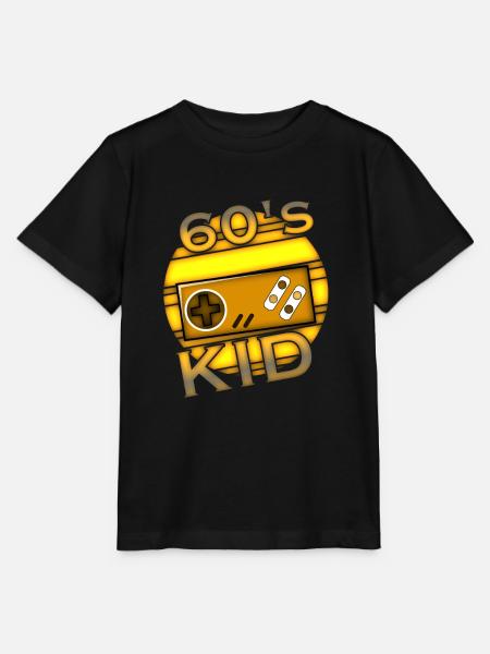 Enfant des années 60 - T-shirt bio MINI CREATOR Stanley/Stella Enfant - noir
