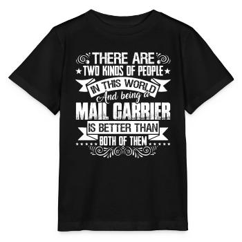 Mail Carrier Mail Carrier Job - Stanley/Stella MINI CREATOR Kids’ T-Shirt - black - Front - Mikhail (115cm)