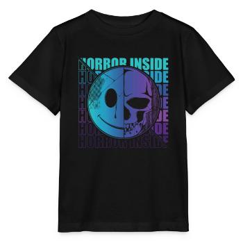Zombie Horror Horror Film Festival + Halloween - Stanley/Stella MINI CREATOR Kids’ T-Shirt - black - Front - Mikhail (115cm)