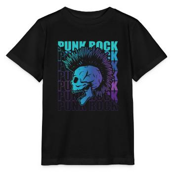 Punk Rock Pogo Anarchy Punks Punk Rocker Punk - Stanley/Stella MINI CREATOR Kids’ T-Shirt - black - Front - Mikhail (115cm)