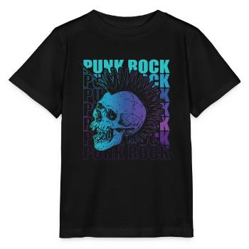 Punk Rock Pogo Anarchy Punks Punk Rocker Punk - Stanley/Stella MINI CREATOR Kids’ T-Shirt - black - Front - Mikhail (115cm)