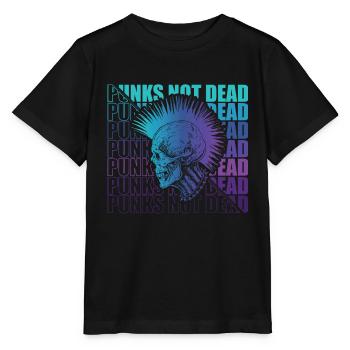 Punk Rock Pogo Anarchie Punks Punk Rocker Punk - T-shirt bio MINI CREATOR Stanley/Stella Enfant - noir - Devant - Mikhail (115cm)