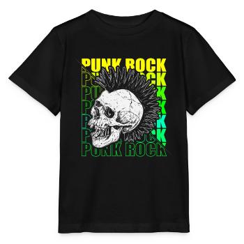 Punk Rock Pogo Anarchie Punks Punk Rocker Punk - T-shirt bio MINI CREATOR Stanley/Stella Enfant - noir - Devant - Mikhail (115cm)