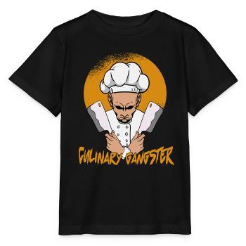 Chef Chef Chef Sayings Cooking Saying - Stanley/Stella MINI CREATOR Kids’ T-Shirt - black - Front - Mikhail (115cm)