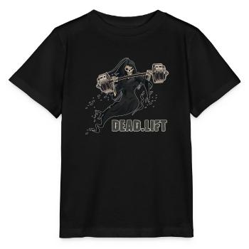 Deadlift Bodybuilding Fitness Athletes Workout Gym - Stanley/Stella MINI CREATOR Kids’ T-Shirt - black - Front - Mikhail (115cm)
