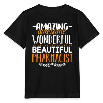Pharmacist Beautiful Pharmacist - Stanley/Stella MINI CREATOR Kids’ T-Shirt - black - Front - Mikhail (115cm)