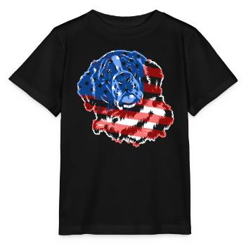 Saint Bernard Saint Bernard Flag - Stanley/Stella MINI CREATOR Kids’ T-Shirt - black - Front - Mikhail (115cm)