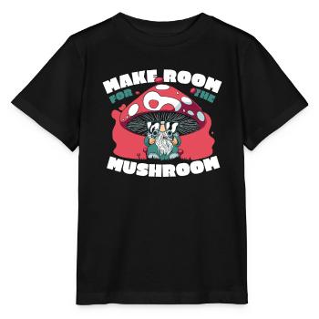 Mushroom pickers Mushrooms Mushroom dwarf - Stanley/Stella MINI CREATOR Kids’ T-Shirt - black - Front - Mikhail (115cm)