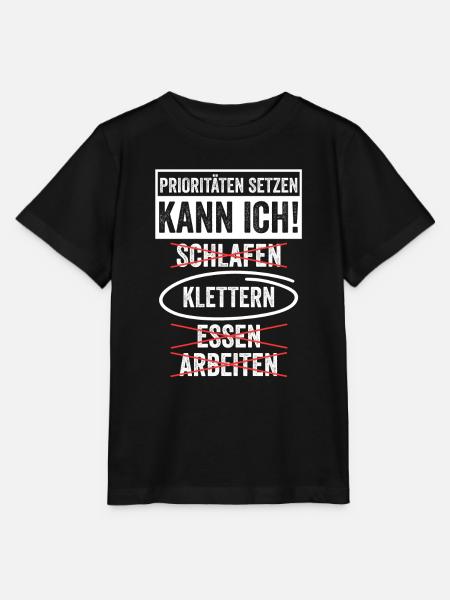 Bergsteigen Bouldern Klettern Kletterer - Stanley/Stella Kinder T-Shirt MINI CREATOR  - Schwarz