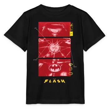The Flash, Supergirl Et Batman Super Costumes - T-shirt bio MINI CREATOR Stanley/Stella Enfant - noir - Devant - Mikhail (115cm)