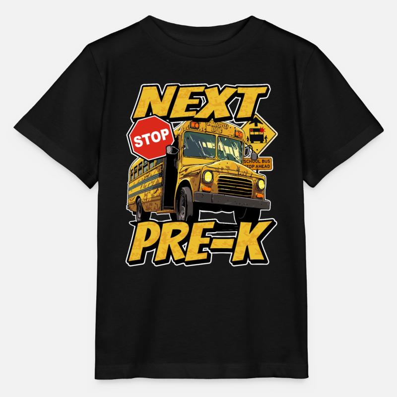 Next stop Vor-k - Stanley/Stella MINI CREATOR Kids’ T-Shirt - black