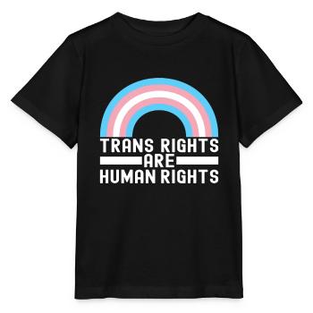 Transgender Trans LGBTQ - Stanley/Stella Kinder T-Shirt MINI CREATOR  - Schwarz - Vorne - Mikhail (115cm)