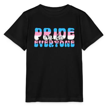 Transgender Trans LGBTQ - Stanley/Stella MINI CREATOR Kids’ T-Shirt - black - Front - Mikhail (115cm)