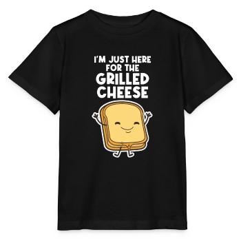 Sandwichs amusants pour les amateurs de sandwichs - T-shirt bio MINI CREATOR Stanley/Stella Enfant - noir - Devant - Mikhail (115cm)