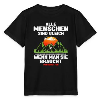Alle Menschen Sind Gleich Doch Manche Sind Auch Gl - Stanley/Stella Kinder T-Shirt MINI CREATOR  - Schwarz - Vorne - Mikhail (115cm)