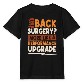 Chirurgie du dos - T-shirt bio MINI CREATOR Stanley/Stella Enfant - noir - Devant - Mikhail (115cm)
