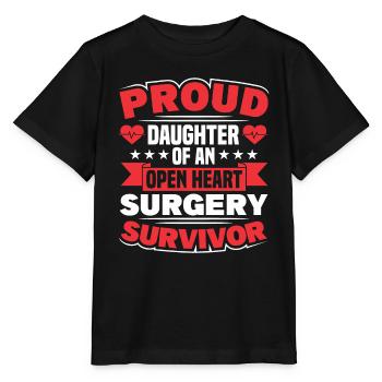 Transplantation cardiaque Chirurgie cardiaque Chirurgie cardiaque Chirurgie cardiaque Bypass - T-shirt bio MINI CREATOR Stanley/Stella Enfant - noir - Devant - Mikhail (115cm)