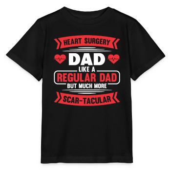 Transplantation cardiaque Chirurgie cardiaque Chirurgie cardiaque Chirurgie cardiaque Bypass - T-shirt bio MINI CREATOR Stanley/Stella Enfant - noir - Devant - Mikhail (115cm)