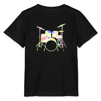 Drummers Drummers Drummers Drummers - Stanley/Stella MINI CREATOR Kids’ T-Shirt - black - Front - Mikhail (115cm)