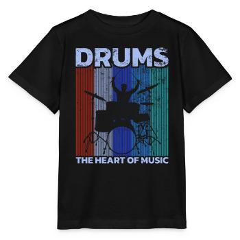 Drummers Drummers Drummers Drummers - Stanley/Stella MINI CREATOR Kids’ T-Shirt - black - Front - Mikhail (115cm)