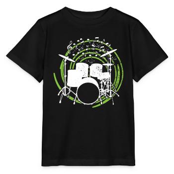 Drummers Drummers Drummers Drummers - Stanley/Stella MINI CREATOR Kids’ T-Shirt - black - Front - Mikhail (115cm)