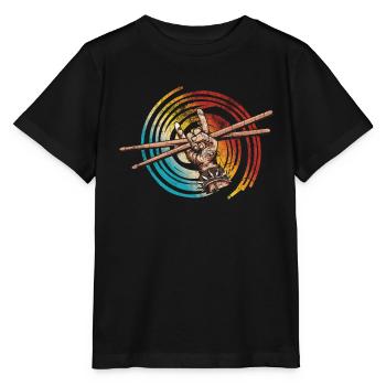Drummers Drummers Drummers Drummers - Stanley/Stella MINI CREATOR Kids’ T-Shirt - black - Front - Mikhail (115cm)